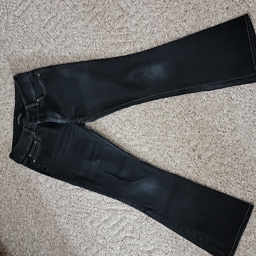 London Jean - low rise / boot cut - black